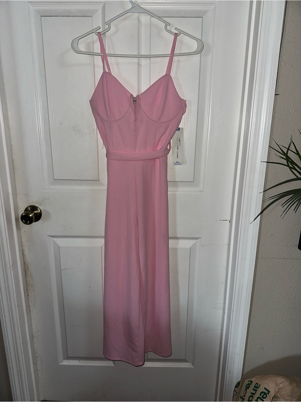 NWT Almost Famous Pink Romper Size Small